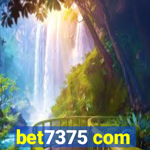 bet7375 com